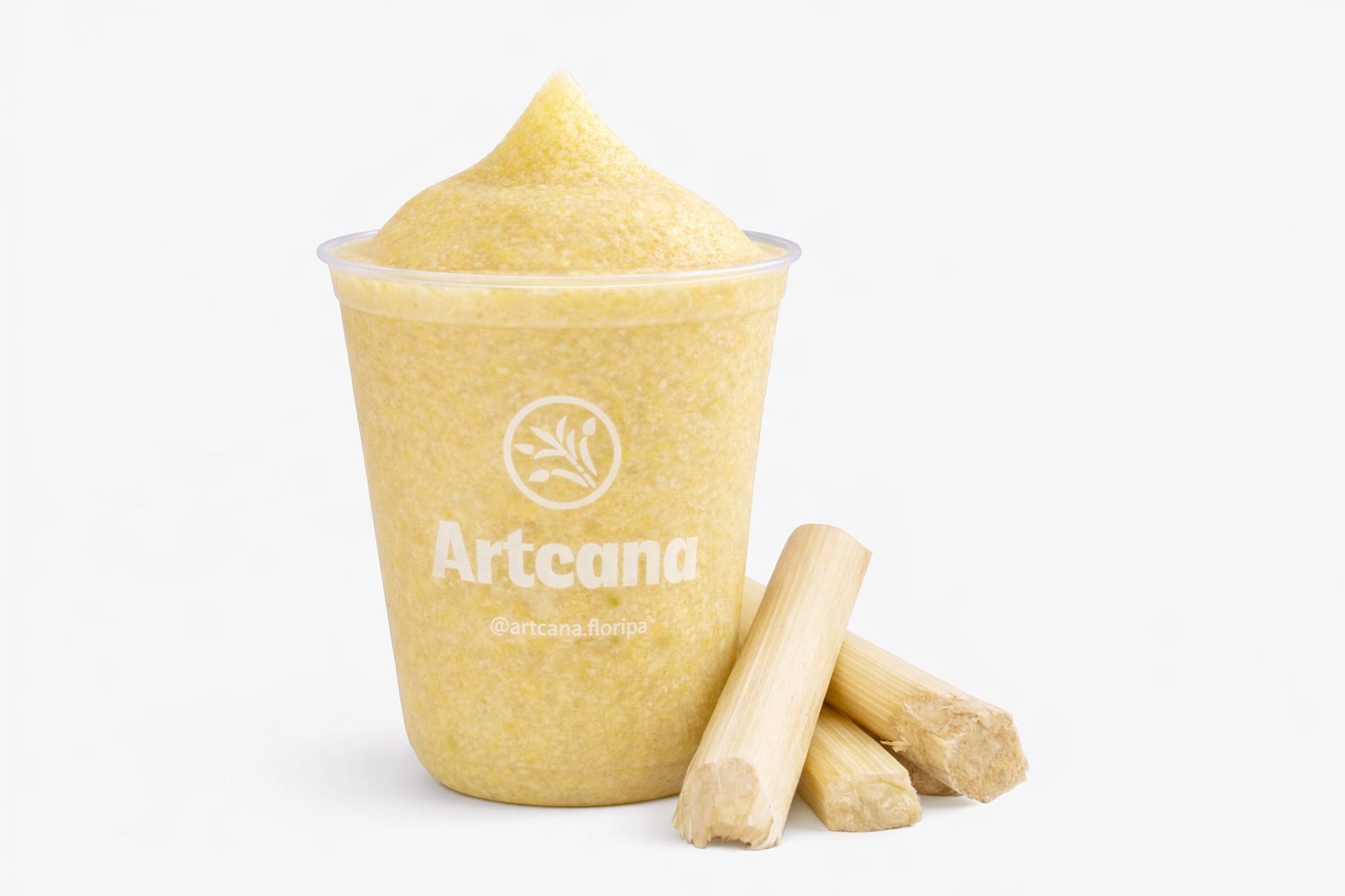 Frozen de caldo de cana puro